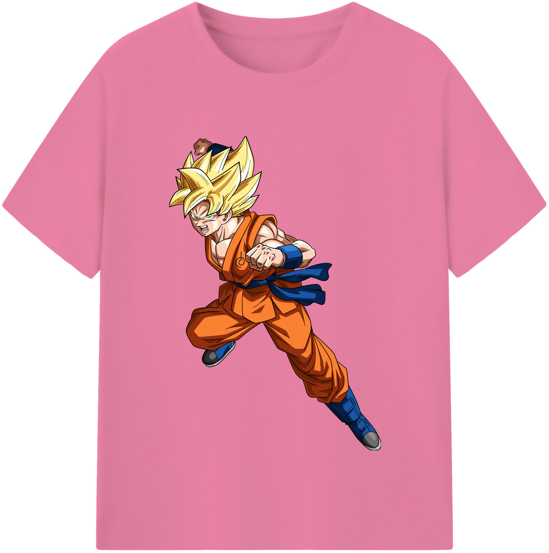 （画像用） ドラゴンボール 孫悟空（そん ごくう）Son Goku カカロット DRAGON BALL Kakarotto 綿100％半袖Tシャツ（フロントプリント）